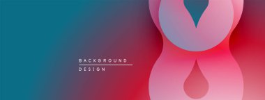 Soyut eğim arkaplanı. Pembe şekiller üst üste biner. Dijital projeler için modern tasarım öğesi. Minimalist estetik.