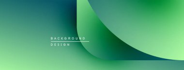 Soyut eğim arkaplanı. Pürüzsüz renk değişimi, katmanlı şekiller modern tasarım yaratır. Minimalist estetik, dijital projeler için uygun.