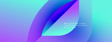 Soyut sıvı şekilleri canlı mavileri, morları, turkuazları harmanlıyor. Modern tasarım hareketi, enerjiyi, dijital estetiği çağrıştırıyor. Arkaplanda metin ögeleri.
