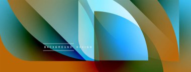 Soyut sıvı şekiller, canlı renklerin karışımı. Modern tasarım, pürüzsüz eğimler dinamik kompozisyon yaratır. Arkaplan özellikleri katmanlı biçimler.