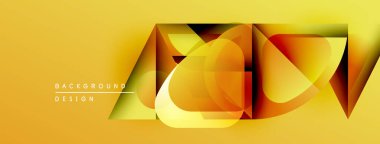 Soyut altın şekiller örtüşür, dinamik görsel efekt yaratır. Sıcak tonlar kompozisyona hakim. Lüks ve moderniteyi akla getiriyor..