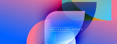 Soyut sıvı şekiller harmanlanarak canlı mor, mavi ve pembe renkler yaratır. Arkaplan ve sunumlar için modern tasarım ögesi.