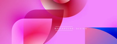 Soyut sıvı şekiller, pembeler, maviler harmanlanır. Modern tasarım, gradyan etkisi dinamik görsel doku yaratır. Arkaplan ögesi.