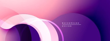 Soyut akışkan şekiller, pembeler, morlar dinamik bir zemin oluşturur. Modern tasarım, pürüzsüz eğimler, zarif kompozisyon.