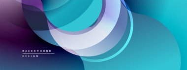 Soyut akışkan şekiller, canlı maviler, morlar, beyazlar. Modern tasarım, pürüzsüz gradyanlar dinamik görsel efekt yaratır.