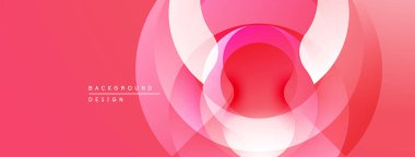 Soyut pembe tasarım. Eşmerkezli daireler dinamik görsel efekt yaratır. Geçmişe uygun modern, temiz estetik..