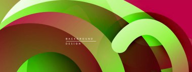 Soyut akıcı şekiller, canlı yeşil, kırmızı renkler. Modern tasarım, pürüzsüz gradyanlar dinamik görsel efekt yaratır. Arkaplan dokusu.