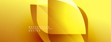 Altın katmanlar soyut arkaplan oluşturur. Gradyan gölgeler, dijital projeler için uygun modern görsel cazibe sunuyor. Minimalist tasarım.