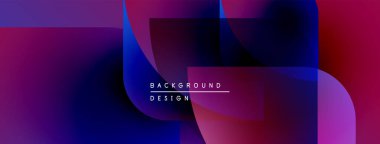 Soyut gradyanlar çakışıyor, dinamik görsel etki yaratıyor. Metin, kompozisyon içinde arkaplan tasarımı okur. Modern, canlı renkler sahneye hakim..