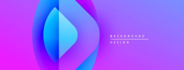 Soyut gradyan tasarımı. Canlı mor, mavi renkler pürüzsüz bir şekilde harmanlanmış. Modern estetik, dijital arkaplanlar ve sunumlar için uygun.