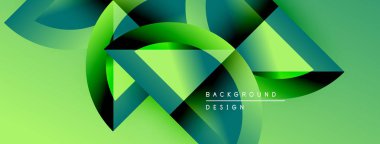 Soyut yeşil tasarım. Dinamik akış şekilleri modern arkaplan yaratır. Gradyan renkler, pürüzsüz geçişler, görsel uyum.