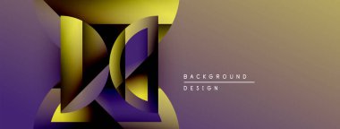 Soyut geometrik tasarım. Renkler karışıyor, dinamik görsel efekt yaratıyor. Sunumlar ve markalaşma için modern arkaplan.