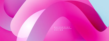 Soyut pembe, mor renkler akışkan şekiller yaratır. Modern tasarım dinamik hareketleri, yumuşak dokuları çağrıştırır. Arkaplanda metin arkaplan tasarımı.