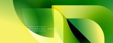 Soyut akışkan şekiller, canlı yeşil, sarı renkler. Modern tasarım, pürüzsüz gradyanlar dinamik görsel efekt yaratır. Minimalist kompozisyon.