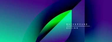 Soyut eğim arkaplanı. Canlı renkler harmanlanarak, dinamik görsel efekt yaratır. Dijital projeler için modern tasarım.