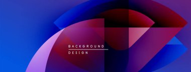 Soyut akışkan şekiller harmanlanır ve canlı gradyanlar oluşturur. Mavi, mor, kırmızı renkler tasarımda baskın. Metin arkaplan tasarımı okur.