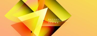 Soyut geometrik şekiller, canlı renkler, değişken arkaplan. Dijital projeler ve sunumlar için modern tasarım ögesi.