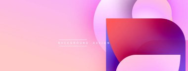 Soyut eğim arkaplanı. Pembe, mor renkler düzgün bir şekilde harmanlanır. Modern tasarım elementleri dinamik görsel akış yaratır. Metin arkaplan tasarımı okur.