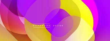 Soyut renkli katmanlar dinamik görsel akış yaratır. Gradyan gölgeler harmanlanarak modern arkaplan tasarımı oluşturur. Parlak renkler kompozisyona hakim.