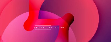 Soyut sıvı şekiller, canlı pembeler, morlar modern arka plan yaratır. Metin arka plan tasarımı okur. Minimalist estetik.