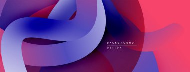 Soyut sıvı şekiller, canlı renklerin karışımı. Modern tasarım, pürüzsüz eğimler dinamik kompozisyon yaratır. Dijital projeler için arkaplan ögesi.