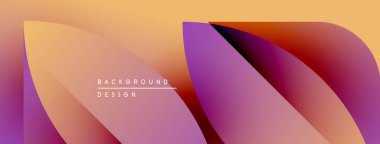 Soyut sıvı şekilleri, canlı gradyanlar. Turuncu, mor renkler tasarımda baskın. Minimalist estetik, modern arkaplan dokusu.