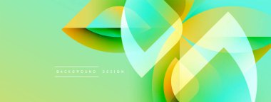 Soyut sıvı şekilleri örtüşür ve canlı bir değişim etkisi yaratır. Açık sarı, yeşil renkler tasarımda baskın. Modern, dinamik kompozisyon.