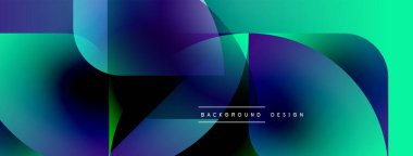 Soyut sıvı şekilleri canlı mavileri, morları, yeşillikleri harmanlıyor. Modern tasarım hareketi, enerjiyi ve derinliği çağrıştırıyor. Minimum metin arkaplan tasarımı okur.