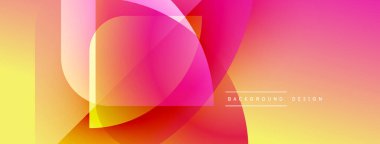 Soyut, enerjik katmanlar dinamik bir değişim etkisi yaratır. Üst üste binen şekiller hareketi, sıcaklığı ve modern estetiği akla getiriyor..