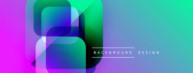 Soyut canlı katmanlar modern tasarım yaratır. Renkler karışıyor, dinamik bileşim oluşturuyor. Minimalist tarz, uygun arkaplan.