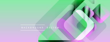 Soyut geometrik şekiller çakışıyor. Yumuşak pastel renkler harmanlanarak modern arkaplan tasarımı oluşturur. Minimalist stil, ışık eğimleri mevcut.