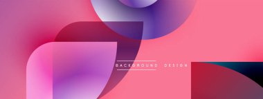 Soyut sıvı şekiller, pembe mor renkler. Modern tasarım, gradyan arka plan. Minimalist estetik, temiz kompozisyon.
