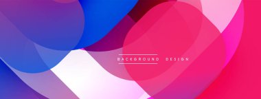 Soyut renkli katmanlar dinamik görsel efekt yaratır. Gradyan gölgeler harmanlanarak modern arkaplan tasarımı oluşturur. Metin arkaplan tasarımı okur.