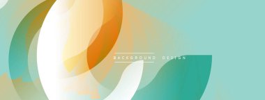 Soyut akışkan şekiller, sıcak renkler serin tonlarla harmanlanır. Arka planlar ve sunumlar için modern tasarım öğesi. Minimalist estetik.