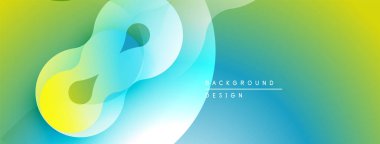 Soyut sıvı şekiller, canlı renklerin karışımı. Modern tasarım, pürüzsüz eğimler dinamik kompozisyon yaratır. Arkaplanda hareket ve enerji var..