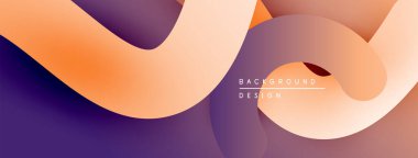 Soyut akışkan şekiller, sıcak renkler karışımı. Gradyan tasarım modern, dinamik görsel efekt yaratır. Minimalist kompozisyon, pürüzsüz geçiş.