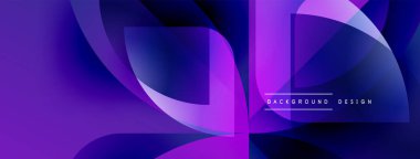 Soyut mor tasarım akışkan şekiller, gradyanlar içerir. Modern arka plan dijital projeler ve sunumlar için idealdir. Minimalist stil.
