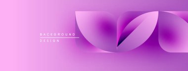 Soyut pembe tasarım akışkan şekiller, gradyanlar içerir. Metin elemanları ile modern arkaplan, basit kompozisyon.