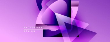 Soyut mor tasarım akışkan şekiller, gradyanlar içerir. Metin elemanları ve dinamik bileşimi olan modern arkaplan.