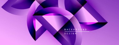 Soyut mor tasarım. Dinamik akış şekilleri modern arkaplan yaratır. Gradyan renkler, pürüzsüz geçişler, zarif kompozisyon.