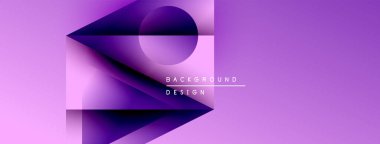 Soyut mor gradyanlar dinamik şekiller oluşturur. Minimalist tasarım metin arkaplanı, tasarım içerir. Yumuşak geçişler modern estetik yaratıyor.