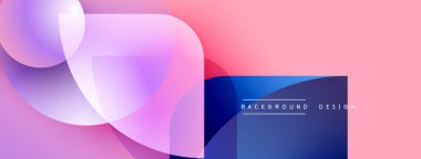 Soyut sıvı şekilleri örtüşür, canlı pembe, mor renkler yaratır. Arkaplan ve sunumlar için modern tasarım ögesi.