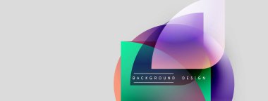 Soyut sıvı şekilleri örtüşür ve canlı renk değişimleri yaratır. Metin, teal dikdörtgen içinde arkaplan tasarımı okur. Minimalist estetik.