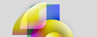 Soyut renkli katmanlar çakışıyor, dinamik görsel efekt yaratıyor. Gradyan renkler düzgün bir şekilde harmanlanarak modern arkaplan tasarımı oluşturur.