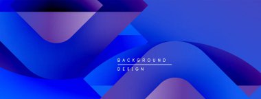 Soyut akışkan şekiller, canlı mavi mor gradyanlar. Modern tasarım elementleri dinamik arkaplan dokusu oluşturur. Minimalist metin arkaplan tasarımı okur.