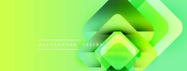 Soyut, enerjik bir arkaplan. Yeşil renkler harmanlanır ve dinamik şekiller yaratır. Modern tasarım öğeleri akıcılık ve yenilik önerir.