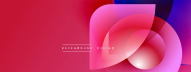 Soyut sıvı şekiller, canlı pembeler, maviler. Gradyan etkileri olan modern tasarım, dinamik kompozisyon. Arkaplan enerji ve hareket önerir.