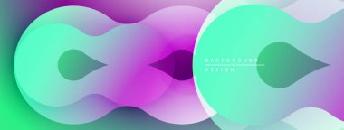 Soyut sıvı şekiller, canlı renklerin karışımı. Gradyan tasarım dinamik görsel efekt yaratır. Modern arkaplan dokusu.