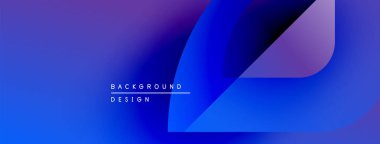 Soyut eğim arkaplanı. Mavi, mor renkler düzgün bir şekilde harmanlanır. Modern tasarım elementleri dinamik görsel etki yaratır. Metin arkaplan tasarımı okur.