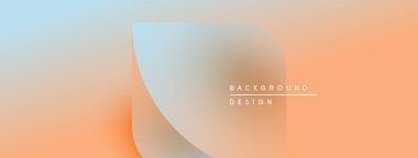 Soyut eğim arkaplanı. Yumuşak renkler karışıyor, pürüzsüz geçişler yaratıyor. Metin kaplamalı minimalist tasarım. Modern estetik.